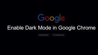 Enable Dark Mode in Chrome Windows 10 | Dark mode for PC