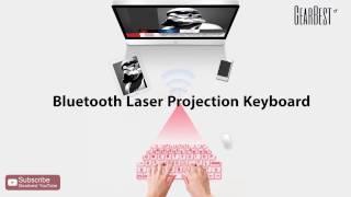 Bluetooth Laser Projection Virtual Keyboard - Gearbest.com