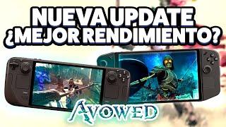 Nueva UPDATE de Avowed en Steam Deck y Legion Go - ¿Mejora de rendimiento? 