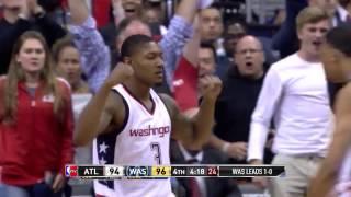 John Wall And Bradley Beal Combine For 63 Points, Duo’s Most-Ever In A Playoff Game | April 19, 2017