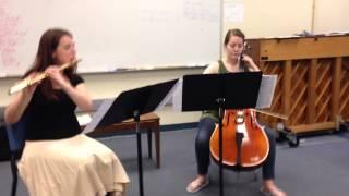 Up theme Cello/Flute duet