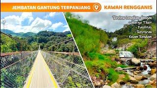 WISATA VIRAL ‼️ JEMBATAN GANTUNG KAWAH RENGGANIS CIWIDEY BANDUNG