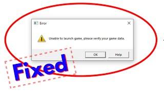 Fix Unable to launch game please verify your game data gta v | Verify GTA 5 Game Data Epic Games