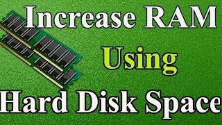 How to Increase RAM Using Hard Disk Space। EraIT