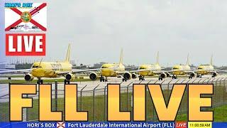  LIVE | Close Plane Action at Fort Lauderdale-Hollywood International Airport (FLL)