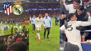 Real Madrid Players Crazy Celebrations After Winning Penalty Shootout Against Atlético