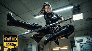 [Kung Fu Movie] Kung Fu beauty disguised as a nurse defeated all the Japanese soldiers!#movie