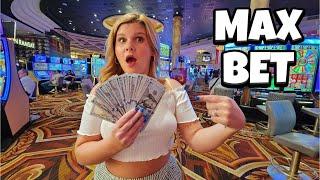 MAX BET Triple Pop Bonus at Caesars Palace Las Vegas!