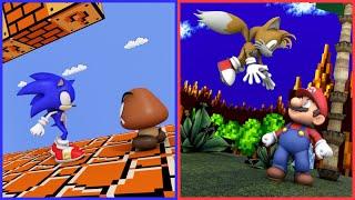 If Mario and Sonic switched places