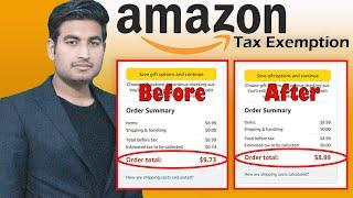 How To Get Tax Exempt On Amazon 2022 | Amazon Sales Tax |