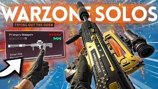 Trying the MAX DAMAGE ODEN Class Setup in Warzone Solos!