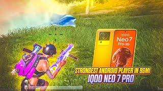 FASTEST ANDROID CLUTCHES IN BGMI  IQOO NEO 7 PRO SMOOTH + 90FPS PUBG / BGMI TEST 2024