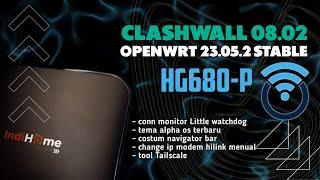 Frimware Openwrt 23.05 Hg680-p Wifi Off
