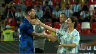 FEMALE FANS GO WILD for Lionel Messi!