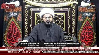  LIVE Majlis Maulana Muhammad Dawoodani | 15th Safar 1446 | Ahlebait TV