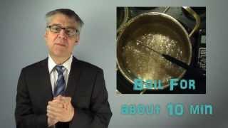 Dr. Lauth´s Lab #6 - How to make Sweet Golden Syrup (Inverted Sugar Syrup)