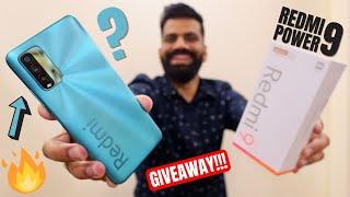 Redmi 9 Power Unboxing & First Look - Most POWERful Budget Phone??? GIVEAWAY