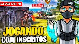  LIVE ON! RUMO AO DESAFIANTE COM INSCRITOS RANKED FREE FIRE AO VIVO   +18   #5kDEINSCRITOS