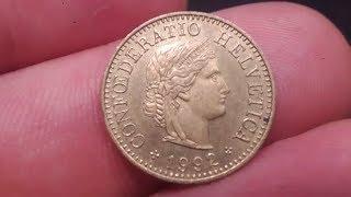 5 Confoederatio Helvetica 1992 Coin