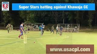 USACPL Champions Trophy Final New York SuperStars V KhawajaCC Night Cricket New Jersey LaborDay 2020