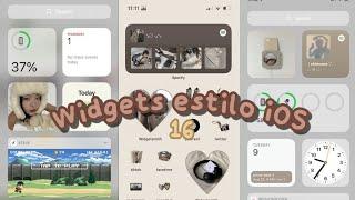 CREA WIDGETS ESTILO IOS 16 IDENTICOS CON UNA SOLA APP | xami