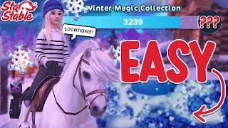 *DO THIS NOW!!* ALL WINTER MAGIC LOCATIONS YOU NEED TO KNOW!! STAR STABLE WINTER FESTIVAL ️