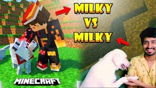 Minecraft lo  Milky vs Milky Challenge | Me & Milky Playing Minecraft |