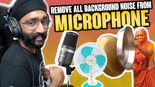 How To Remove Background Noise