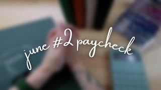 paycheck budgeting // sinking funds, cash stuffing, paying off debt | CorkBudget