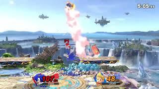 SSBU Elite Smash: SonicSmashBro (Sonic) vs. O2 (Lucas)