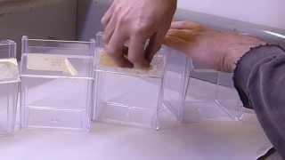 Removing adhesive from acrylic, plastic, and glass without damage.  Fish Tanks, etc.