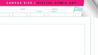 3 FREE comic canvas templates for Clip Studio Paint