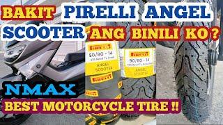 PIRELLI ANGEL SCOOTER/BEST MOTORCYCLE TIRE FOR NMAX,AEROX,CLICK,ADV,RAIDER 150, SNIPER