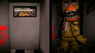 DO NOT LET THIS ANIMATRONIC BREAK DOWN THE DOOR..