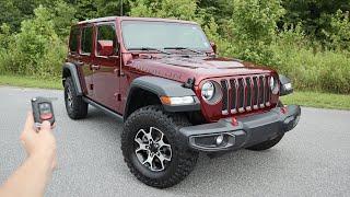 2021 Jeep Wrangler Unlimited Rubicon: Start Up, Walkaround, Test Drive and Review