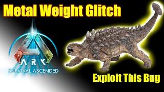 ¡Incredible Bug in Ark Ascended! Reduces Metal Weight to Zero and Allows Excessive Farming (patched)