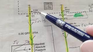 HOW TO TEST SENSORS IN CAR WITH MULTIMETER FROM WIRING DIAGRAM EASY EXPLANATION