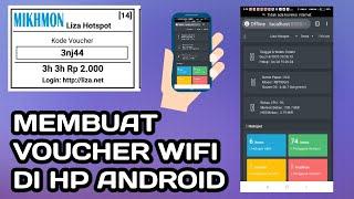 MEMBUAT VOUCHER WIFI DI HP ANDROID MENGGUNAKAN MIKHMON