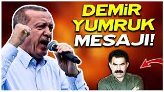 Erdoğan’dan demir yumruk mesajı! “Bu yol dinamitlenirse…”