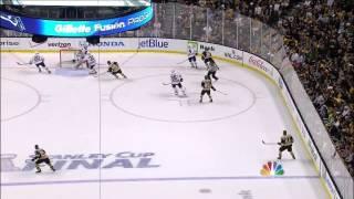 Rich Peverley snapshot PPG 1-1. 6/19/13 Chicago Blackhawks vs Boston Bruins NHL Hockey