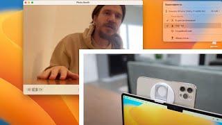Как использовать iPhone в качестве веб-камеры на Mac с macOS Ventura