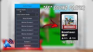 *FE* Audio player script [brookhaven]