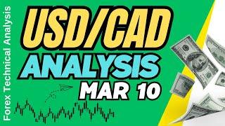 USD CAD Technical Analysis for March 10, 2025