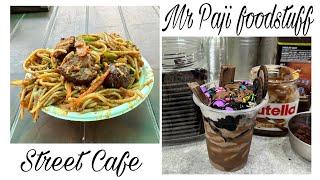 Manchurian With  Chowmien  and Honey Mood Shake Amazing Street Food In affordable Price