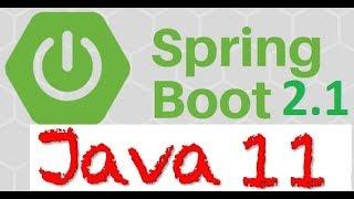 Spring boot 2 with Java 11 Hello world example