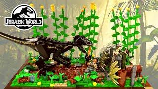 Обзор коллекции лего самоделок лего динозавры Мир юрского периода! Review of Lego MOC Jurassic World