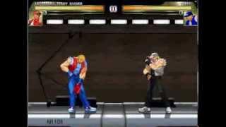 Legendary Terry VS Infinite Terry 1.0: "Showdown of Wolves" AI BATTLE MUGEN