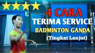 TECHNIQUES TO ACCEPT SERVICE - Advanced Badminton (2) (Indonesian With English Subtitles)