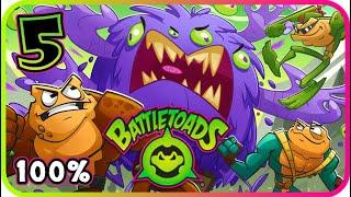 Battletoads 100% Walkthrough Part 5 (XBOX One, PC)