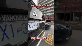 Installation Dash Cam WOLFBOX G840S #automobile #ремонт #обзор